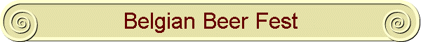 Belgian Beer Fest