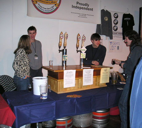 Beer sample station