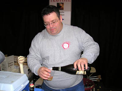 Pouring Westmalle