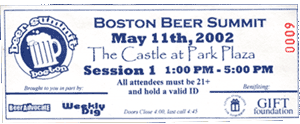 Beer Summit Ticket