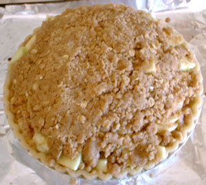 Ready for the oven