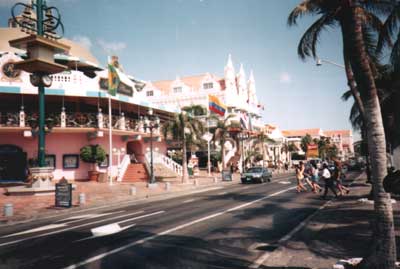 Downtown Oranjestad
