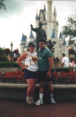 Danielle and Tim at Disney World